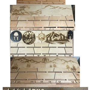 Egyedi, bővíthető fa éremtartó, Otthon & Életmód, Dekoráció, Fali és függő dekoráció, Éremtartó, Famegmunkálás, MESKA