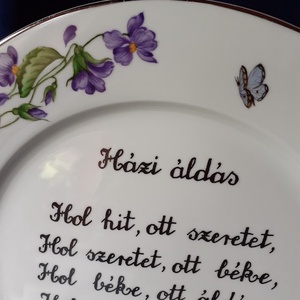 Házi áldás Ibolya - otthon & életmód - dekoráció - dísztárgy - Meska.hu