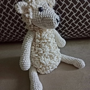 Simon bárány - játék & sport - plüssállat & játékfigura - plüss bárány - Meska.hu