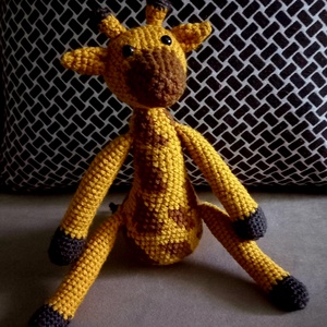 Katrin zsiráf - játék & sport - plüssállat & játékfigura - zsiráf - Meska.hu