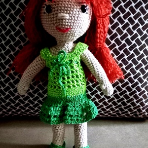 Dorka baba - játék & sport - baba & babaház - öltöztethető baba - Meska.hu