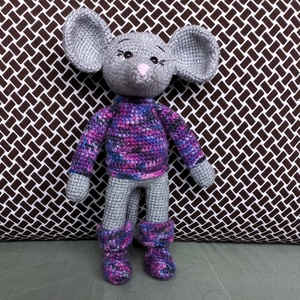 Horgolt egérke, Játék & Sport, Plüssállat & Játékfigura, Egér, Horgolás, MESKA