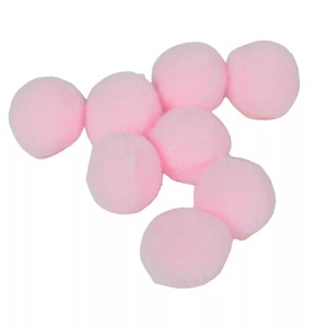 2 cm-es kashmir golyó 10 db-os kiszerelés - világos rózsaszín, Kellékek & szerszámok, Dekorációs kellékek, Egyéb kellékek, , MESKA