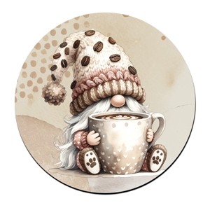 3 db cuki kávés manók alátét szett (#05) -  - Meska.hu