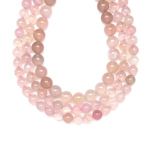Kalcedon pink golyó 8mm, Kellékek & szerszámok, Ásvány alapanyag, Ásványfüzér, , MESKA