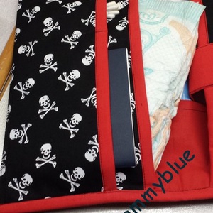 Pelenka táska XXL/Diaper Clutch - táska & tok - pelenkatáska - pelenkatartó tok - Meska.hu