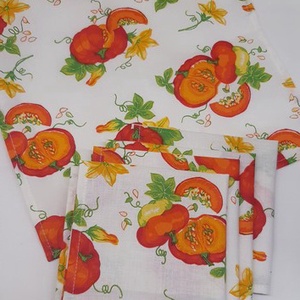 NOWASTE! sütőtökös textil  zsebkendő 5 db - szépségápolás - egészségmegőrzési kellékek - Meska.hu