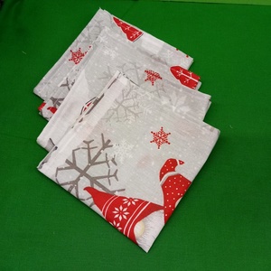 Karácson/Christmas Textil szalvéta 4 db - táska & tok - uzsonna- & ebéd tartó - szendvics csomagoló - Meska.hu