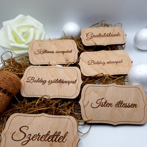 Díszes borosdoboz, egyedi gravírozással, bortartó, díszdoboz - otthon & életmód - konyhafelszerelés, tálalás - tálalás - bortartó - Meska.hu