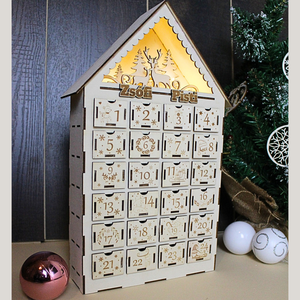 Névre szóló Adventi Kalendárium Led- világítással - Meska.hu