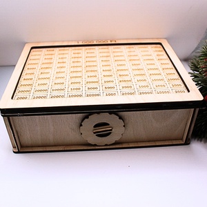 Első millióm persely - otthon & életmód - dekoráció - asztal és polc dekoráció - persely - Meska.hu