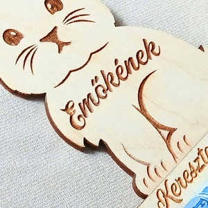 Névre szóló húsvéti ajándék � egyedi nyuszis pénzátadó - ünnepi díszek, dekorációk - húsvéti díszek és dekorációk - húsvéti pénzátadó - Meska.hu