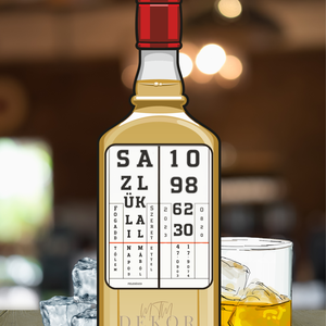 Születésnapi köszöntő ital matrica - művészet - grafika & illusztráció - digitális - Meska.hu