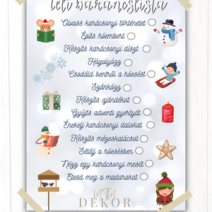 Bakancslista gyerekeknek - művészet - grafika & illusztráció - digitális - Meska.hu