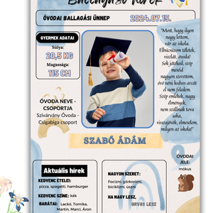 Ballagási emléklap óvodásoknak - művészet - grafika & illusztráció - digitális - Meska.hu