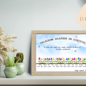 Ballagási csoportos ujjlenyomat emléklap, Művészet, Grafika & Illusztráció, Digitális, Fotó, grafika, rajz, illusztráció, MESKA