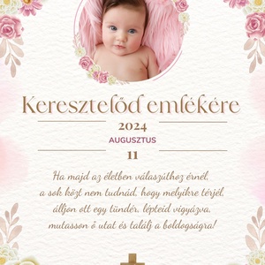 Pénzátadó emléklap keresztelő ajándék - művészet - grafika & illusztráció - digitális - Meska.hu