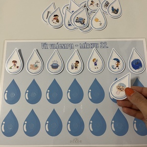 Víz Világnapja � Játékos foglalkoztató gyerekeknek - művészet - grafika & illusztráció - digitális - Meska.hu