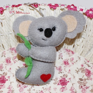 Koala (filc koala maci bambusszal), Játék & Sport, Plüssállat & Játékfigura, Más figura, Varrás, MESKA