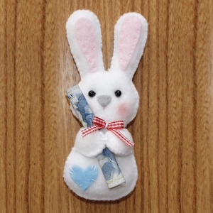 filc nyuszi ( pénzes nyuszikák) -  - Meska.hu