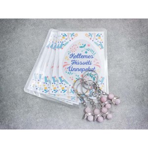 Kellemes Húsvéti kulcstartó rózsakvarccal 5dbos csomag, Táska & Tok, Kulcstartó & Táskadísz, Kulcstartó, , MESKA