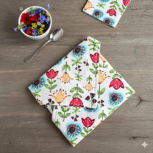 Újraszalvéta, Otthon & Életmód, Konyhafelszerelés, tálalás, Konyhai textil, Szalvéta, Varrás, MESKA