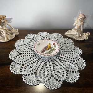 Horgolt díszterítő, Otthon & Életmód, Lakástextil, Abrosz, terítő, Díszterítő polcra, komódra, Horgolás, MESKA