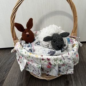 Horgolt kisbárány, Játék & Sport, Plüssállat & Játékfigura, Plüss bárány, Horgolás, MESKA