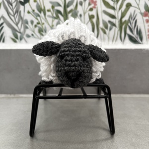 Horgolt kisbárány - játék & sport - plüssállat & játékfigura - plüss bárány - Meska.hu