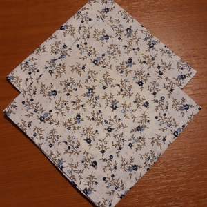 Virágmintás textilszalvéta , Otthon & Életmód, Konyhafelszerelés, tálalás, Konyhai textil, Szalvéta, Varrás, MESKA