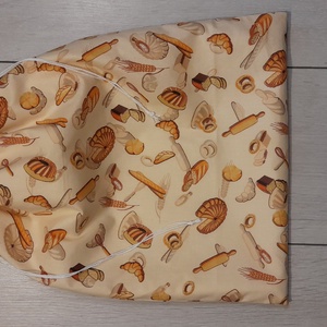 Pékáru mintás kenyeres zsák 29. - táska & tok - bevásárlás & shopper táska - kenyeres zsák - Meska.hu
