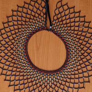 Sárközi gyöngygallér  - Meska.hu