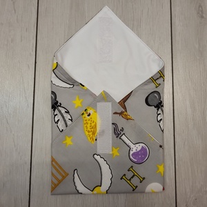 Öko szendvicscsomagoló - Harry Potter mintás - táska & tok - uzsonna- & ebéd tartó - szendvics csomagoló - Meska.hu