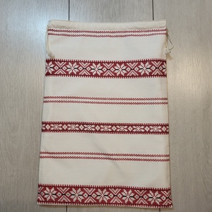 Kenyeres zsák 25. - palócmintás vászonból - táska & tok - bevásárlás & shopper táska - kenyeres zsák - Meska.hu