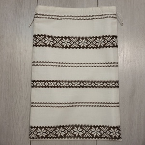 Kenyeres zsák 33. - palócmintás vászonból - táska & tok - bevásárlás & shopper táska - kenyeres zsák - Meska.hu