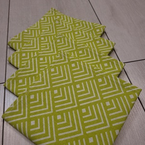 Geometriamintás textilszalvéta  - otthon & életmód - konyhafelszerelés, tálalás - konyhai textil - szalvéta - Meska.hu