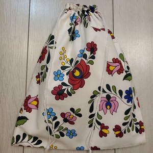 Népi virágmintás kenyereszsák , Táska & Tok, Bevásárlás & Shopper táska, Kenyeres zsák, Varrás, MESKA