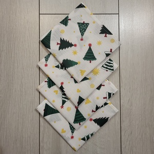 Karácsonyi textilszalvéta az ünnepi asztalra , Otthon & Életmód, Konyhafelszerelés, tálalás, Konyhai textil, Szalvéta, Varrás, MESKA