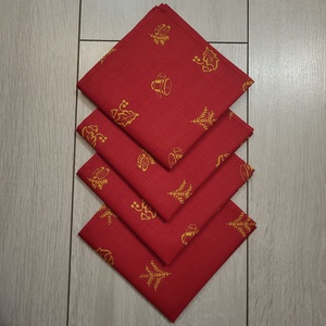 Karácsonyi textilszalvéta az ünnepi asztalra , Otthon & Életmód, Konyhafelszerelés, tálalás, Konyhai textil, Szalvéta, Varrás, MESKA