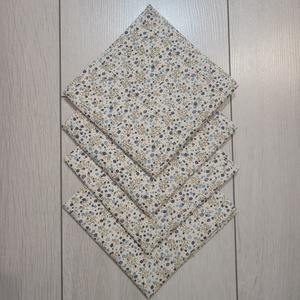 Virágmintás textilszalvéta , Otthon & Életmód, Konyhafelszerelés, tálalás, Konyhai textil, Szalvéta, Varrás, MESKA