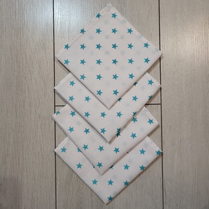 Csillagmintás textilszalvéta , Otthon & Életmód, Konyhafelszerelés, tálalás, Konyhai textil, Szalvéta, Varrás, MESKA