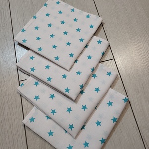 Csillagmintás textilszalvéta  - otthon & életmód - konyhafelszerelés, tálalás - konyhai textil - szalvéta - Meska.hu