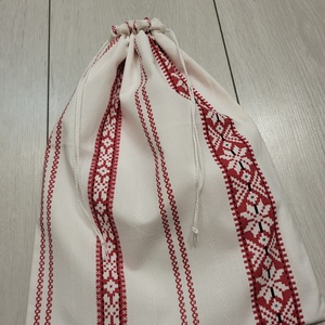 Piros szádamintás kenyereszsák  - táska & tok - bevásárlás & shopper táska - kenyeres zsák - Meska.hu