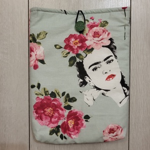 Könyvtok- Frida Kahlo, Könyv & Zene, Könyvtok, Varrás, MESKA