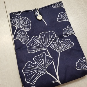 Könyvtok- gingko biloba mintás  - könyv & zene - könyvtok - Meska.hu