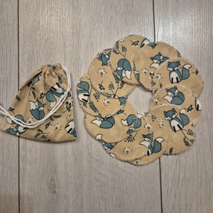 Arctisztító korong - rókás, Szépségápolás, Arcápolás, Arctisztító korong, Varrás, MESKA