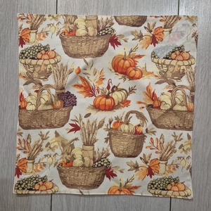 Öko szendvicscsomagoló - őszi, sütőtökös, gyümölcsös - táska & tok - uzsonna- & ebéd tartó - szendvics csomagoló - Meska.hu