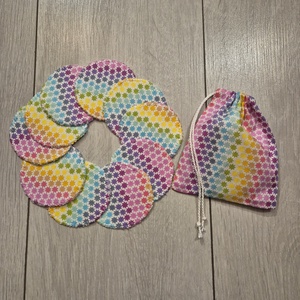  Arctisztító korong csillagmintával - szépségápolás - arcápolás - arctisztító korong - Meska.hu