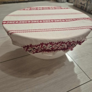 Kelesztőtálra fedő - otthon & életmód - konyhafelszerelés, tálalás - konyhai textil - edényfogó & edényfedő - Meska.hu