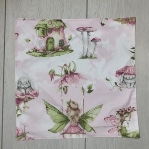 Szendvicscsomagoló tündéres, meseházikós - táska & tok - uzsonna- & ebéd tartó - szendvics csomagoló - Meska.hu